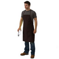 F66L Signature Black Longer Water Repellent Nylon Bib Apron